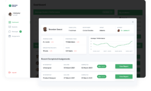 Interview questions dashboard